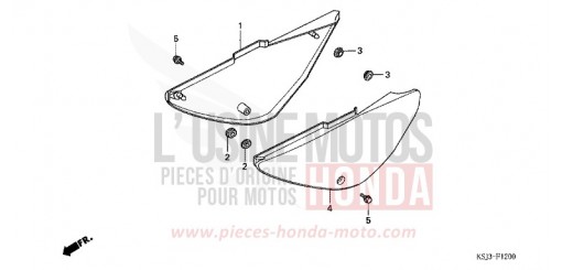 SIDE COVER CRF100F7 de 2007